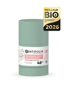 Déodorant stick rechargeable 48h - Fleur de coton